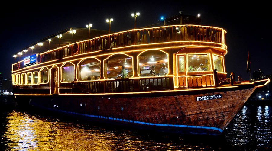 Creek Dhow dinner cruise